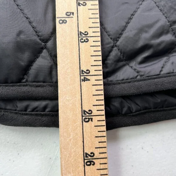 Zara Man Quilted Vest Mens Large Black Full Zip Wear To Wear Outdoor - Picture 6 of 6